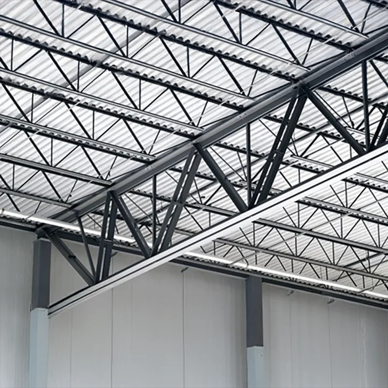 Cover knock down truss