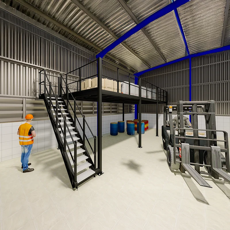 Cover mezzanine floor