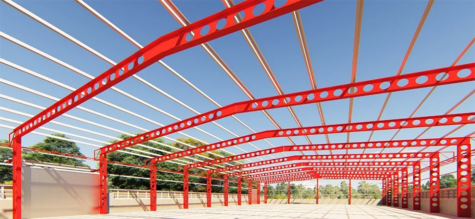 Product cellular beam warehouse 25x60