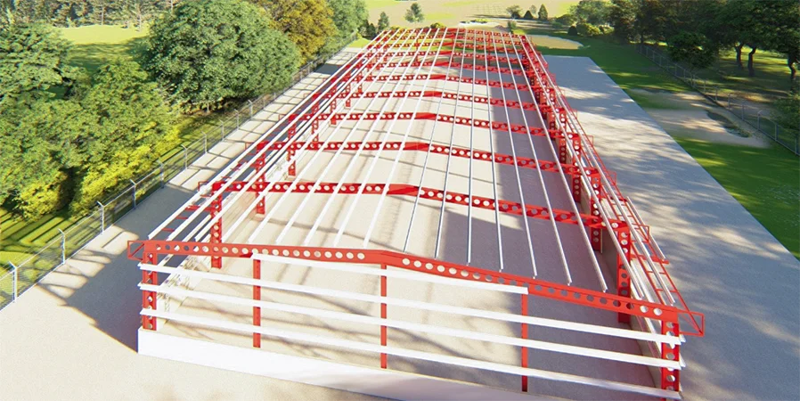 Product cellular beam warehouse 25x60