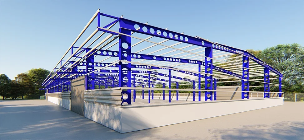 Product cellular beam warehouse 30x60