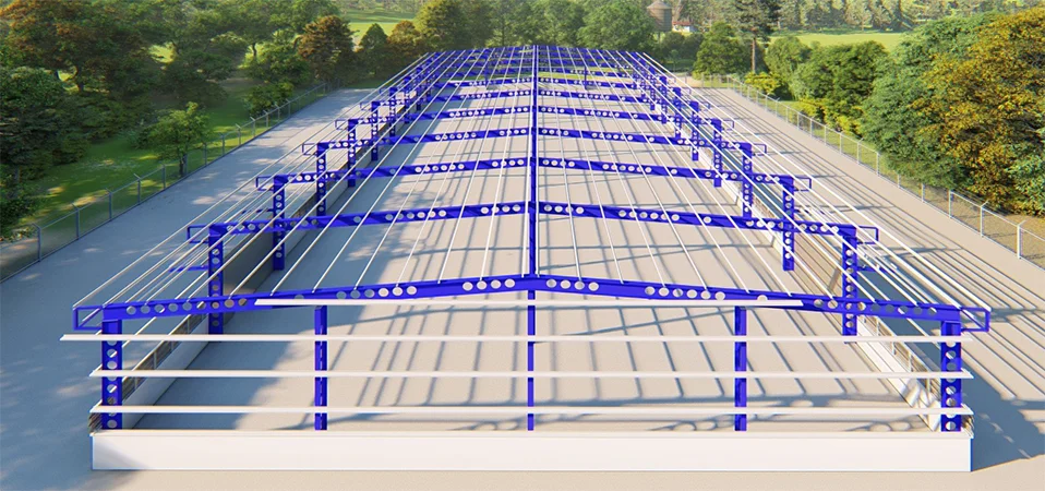 Product cellular beam warehouse 30x60