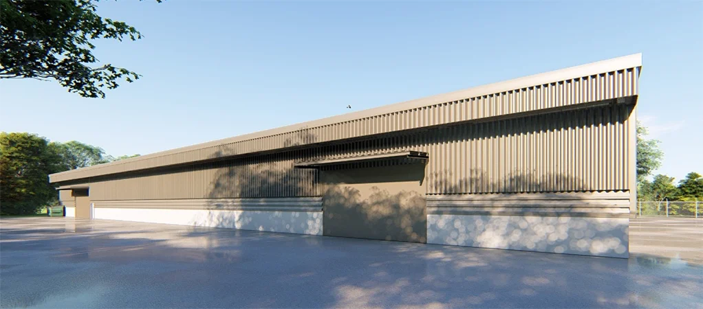 Product cellular beam warehouse 30x60