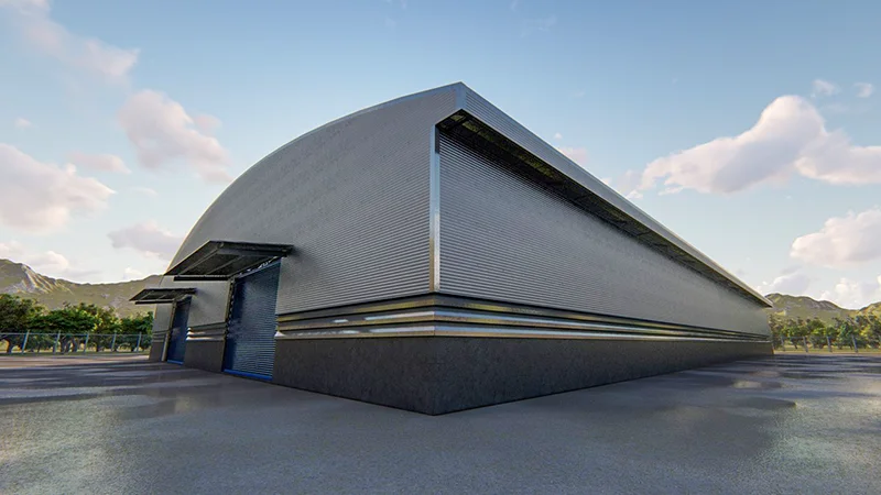 Product cellular beam warehouse 35x60