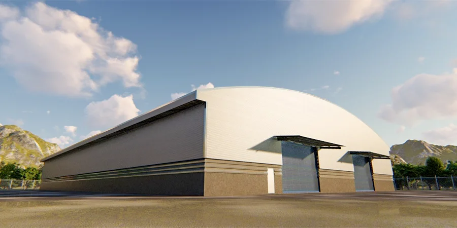 Product cellular beam warehouse 35x60