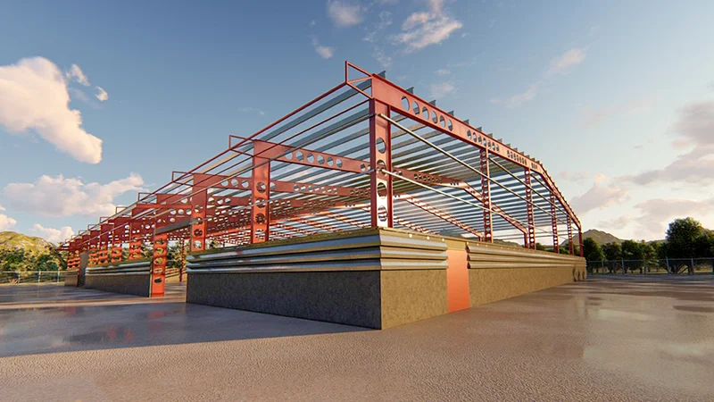 Product cellular beam warehouse 40x60