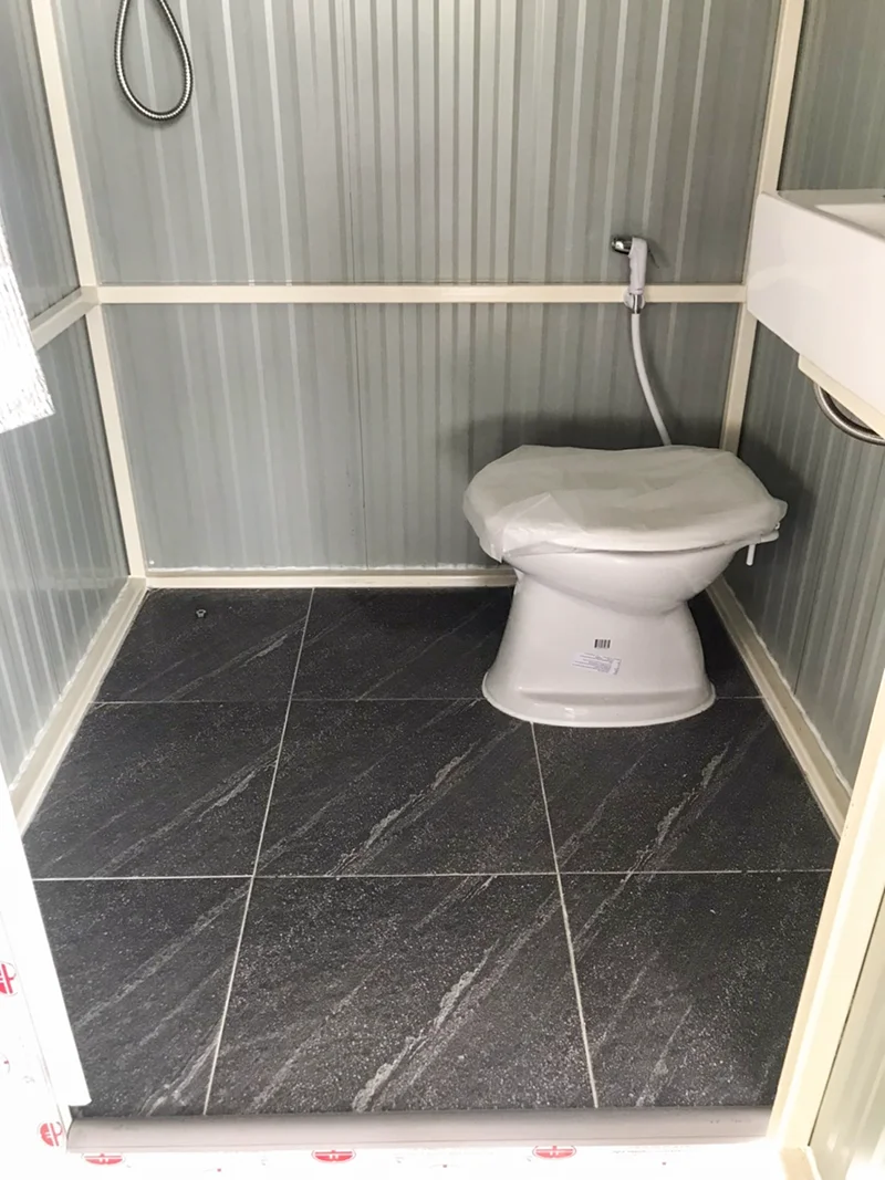 Product prefabricated toilet